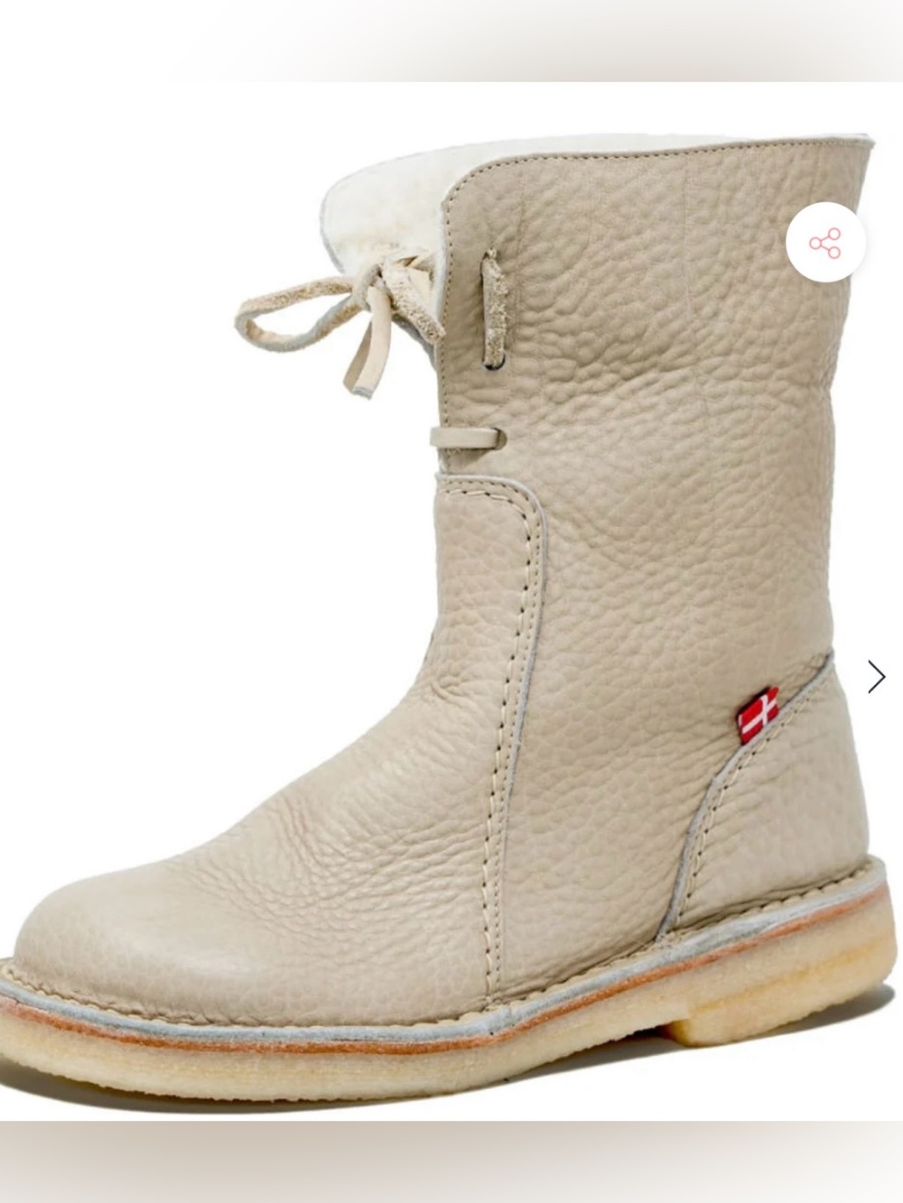 DUCKFEET ARHUS WI WOOLLINING BOOTS I
PEBBLED LEATHER BY DUCKFEET